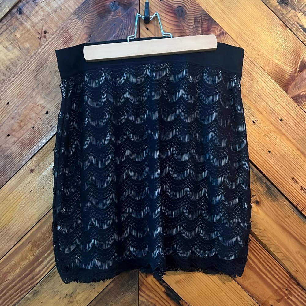 Free People Mini Lace Skirt